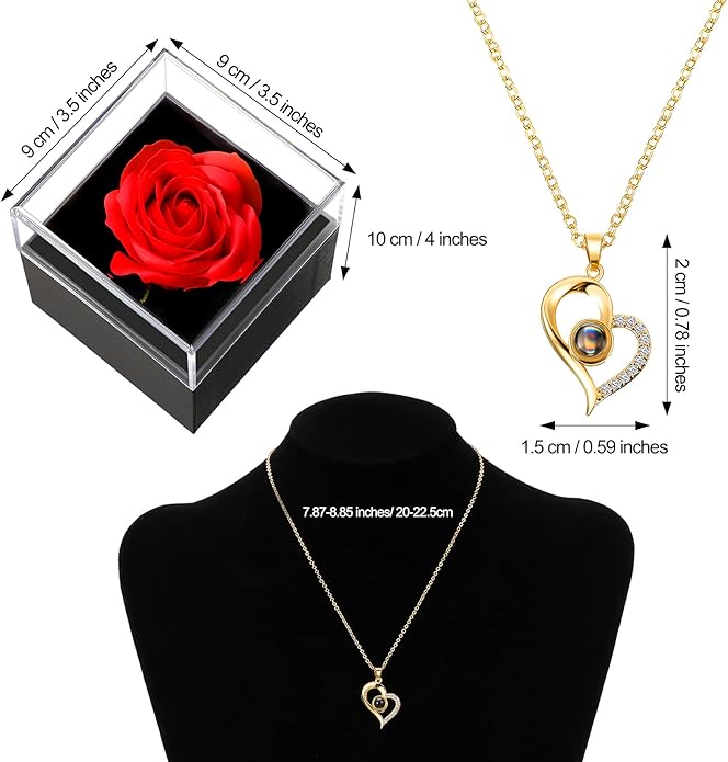 Elegant Love Projection Pendant™